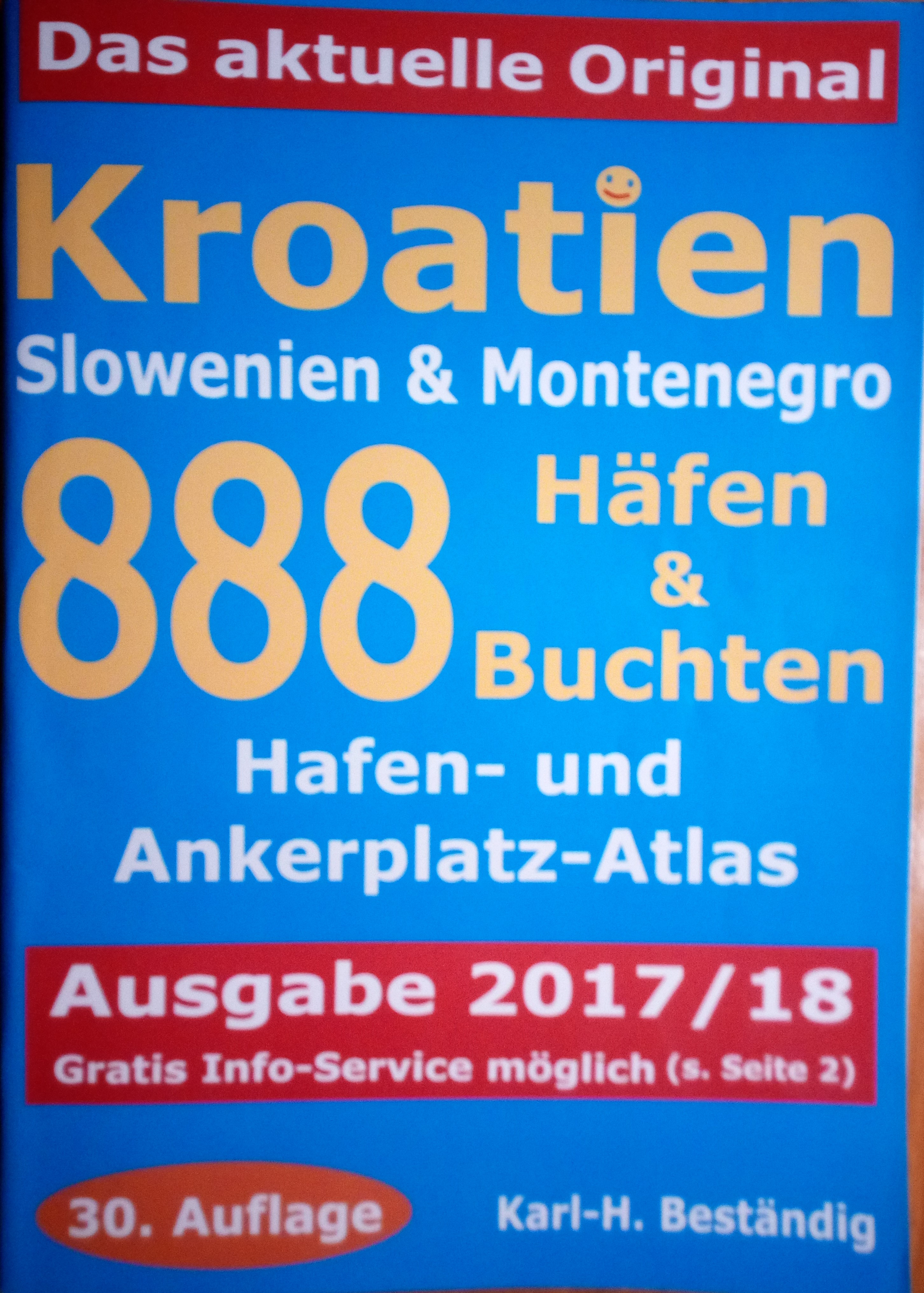 Kroatien.Revierfuehrer 888.HaefenBuchten Bstaendig Ausg.2017 18